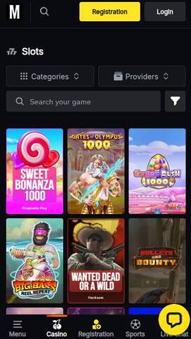 Menace Casino Games Mobile