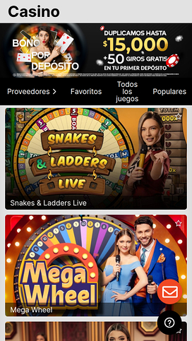 Mexbet Casino Mobile Live Dealer