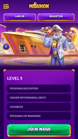 Midarion Casino VIP Mobile