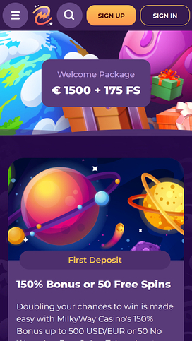 MilkyWay Casino Mobile Promotions