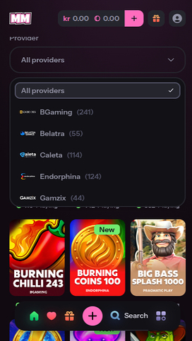 MoeMoe Casino Game Developers Mobile