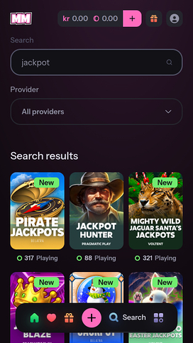 MoeMoe Casino Jackpot Mobile