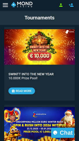 Mond Casino Mobile Tournaments