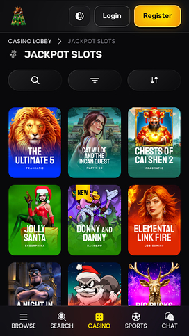 Monkey Tilt Casino Mobile jackpot