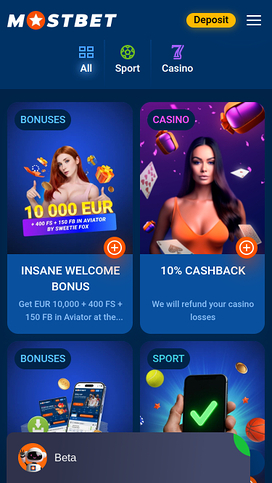 Mostbet Casino Mobile Promotions
