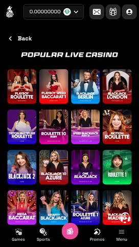 Motherland Casino Mobile Live Dealer