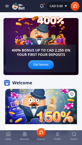 Mr Bet Casino Mobile Promotions