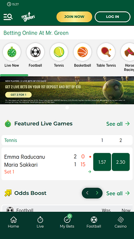 Mr Green Casino Mobilsport