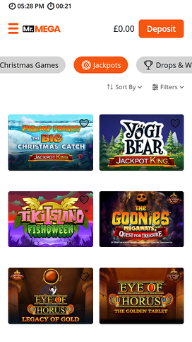 Mr Mega Casino Mobile Jackpot