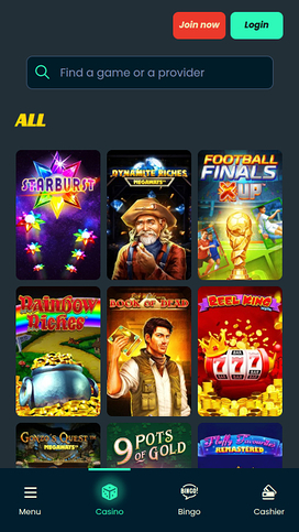 Mr SuperPlay Casino Mobile Games