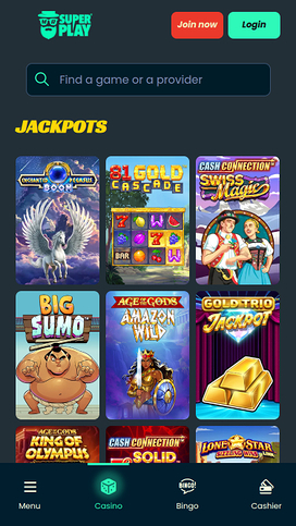 Mr SuperPlay Casino Mobile Jackpot