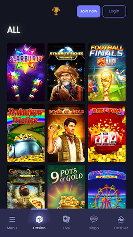 Mr Vegas Casino Mobile Games