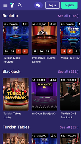 MrOyun Casino Mobile Live Dealer