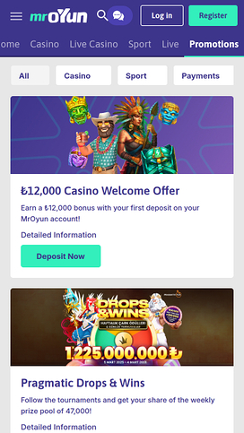 MrOyun Casino Mobile Promotions