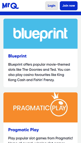 MrQ Casino Mobile Game Developers