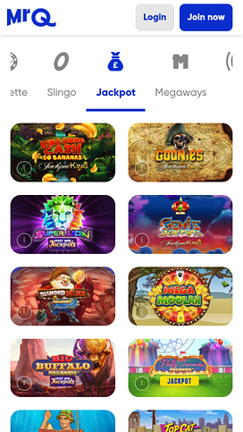 MrQ Casino Mobile Jackpot