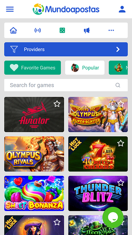 Mundoapostas Casino Mobile Games