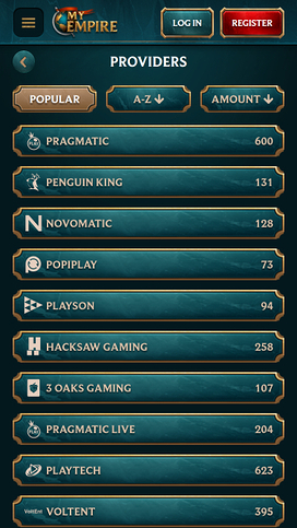 My Empire Casino Mobile Game Developers