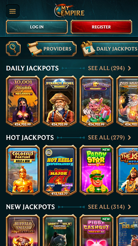 My Empire Casino Mobile Jackpot