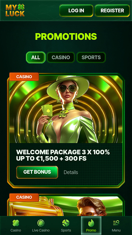 MyLuck Casino Mobile Promotions