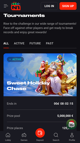 N1 Casino Mobile Tournaments