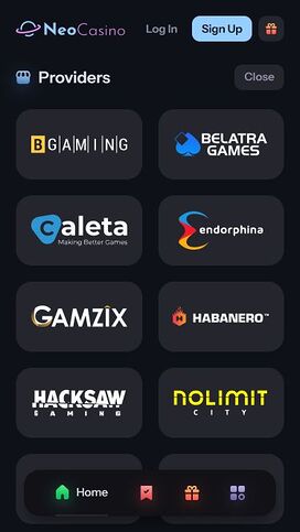 Desarrolladores de juegos móviles de NeoCasino