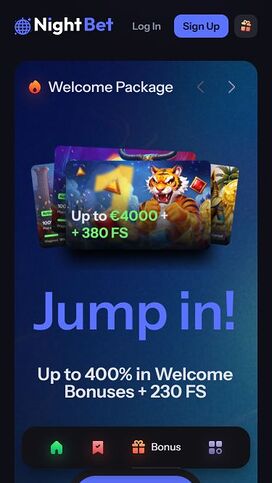 Promociones móviles de NightBet Casino