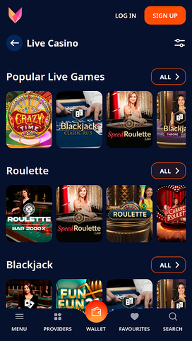 Nika Casino Live Dealer Mobile