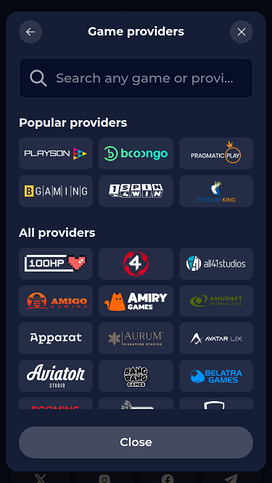 Nine Casino Mobile Game Developers