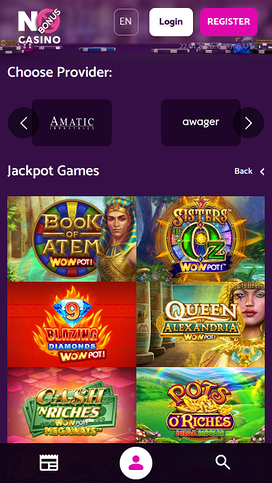 No Bonus Casino Mobile Jackpot