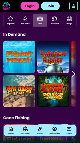 NoDeposit Slots Casino Mobile Games