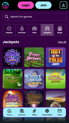 NoDeposit Slots Casino Mobile Jackpot