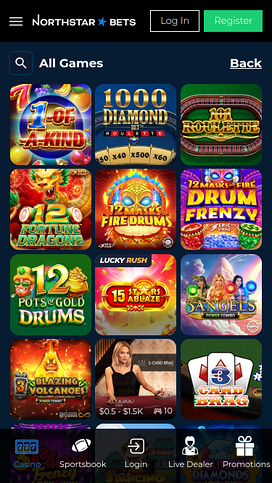 NorthStar Bets Casino Mobile Games