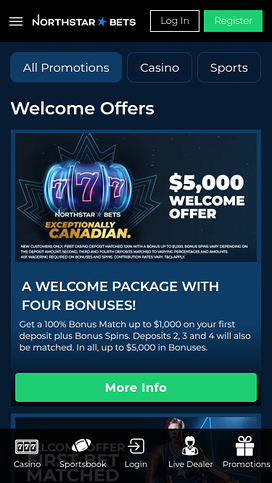 NorthStar Bets Casino Mobile Promotions