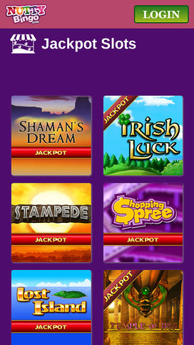 Nutty Bingo Casino Mobile Jackpot