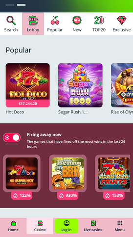 Nutz Casino Mobile Games