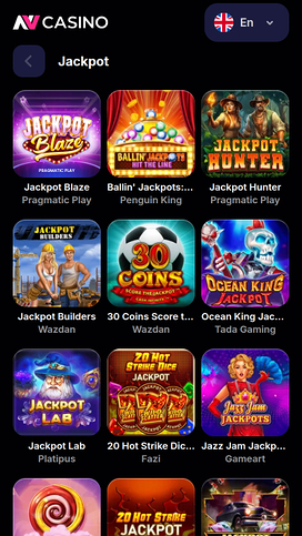 NV Casino Mobile Jackpot