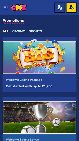 OhMyZino Casino Mobile Promotions