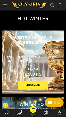 Olympia Casino Mobile Tournaments