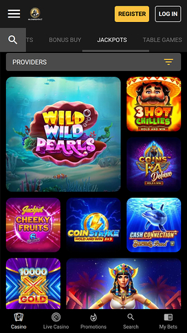 Olympusbet Casino Mobile Jackpot