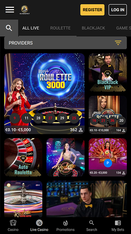 Olympusbet Casino Mobile Live Dealer