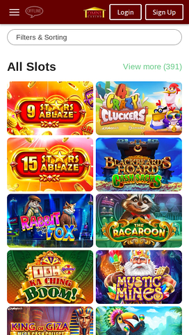 Omni Casino Mobile Games