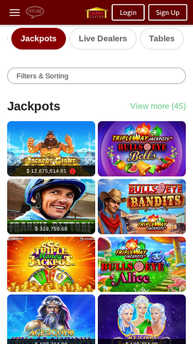 Omni Casino Mobile Jackpot