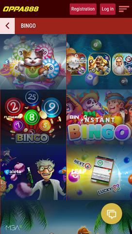 Oppa 888 Mobile Bingo