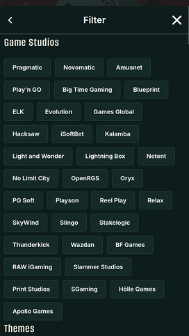 Optibet Casino Mobile Game Developers