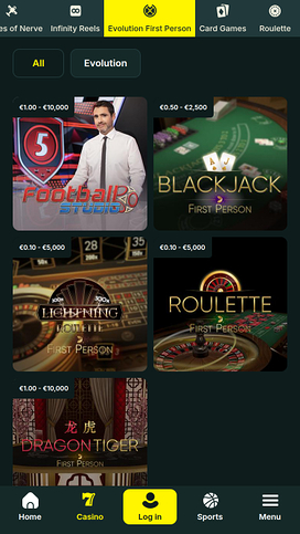 Optibet Casino Mobile Live Dealer
