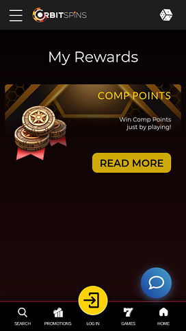 Orbit Spins Casino Mobile Rewards