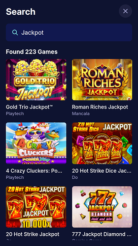 Bote móvil de OrionsBet Casino