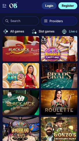 Orion'sBet Casino Live Dealer
