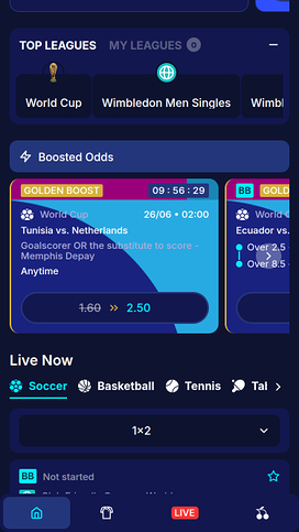 OrionsBet Casino Deportes móviles